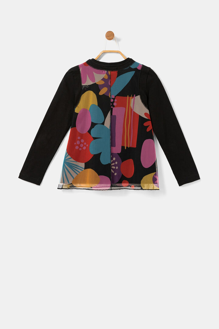 Camiseta tul estampada | Desigual
