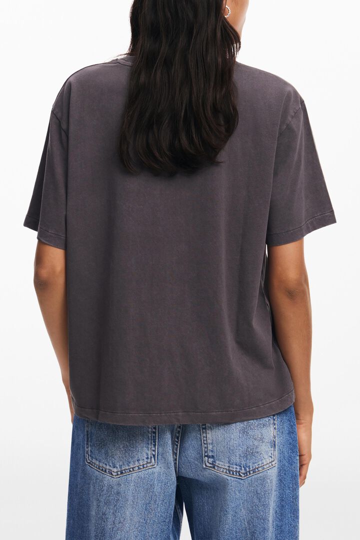 Camiseta ilustración rostro | Desigual