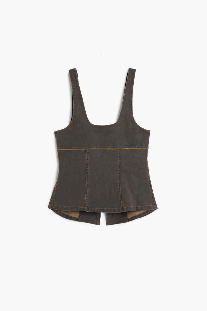 Blusa de alças justa