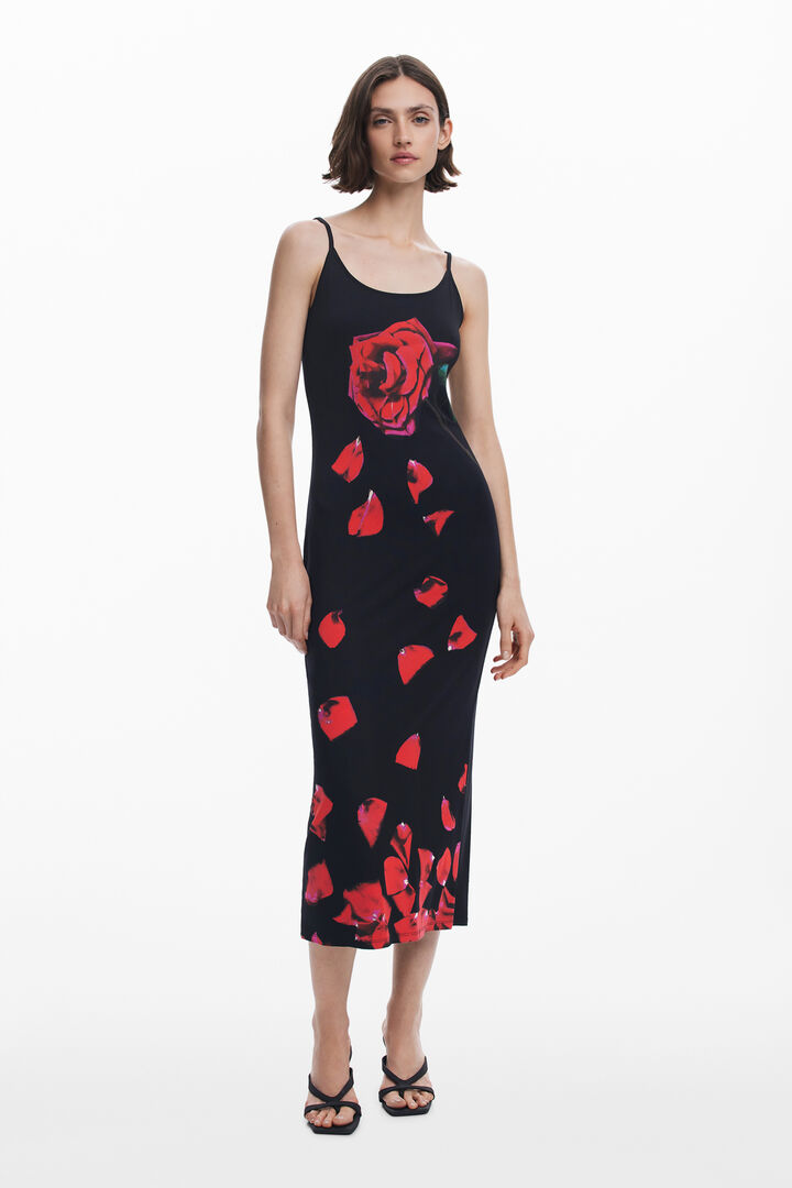 Tyler McGillivary floral midi dress