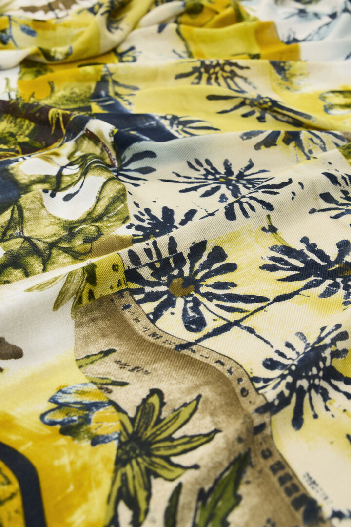 Foulard Estampado Rectangular