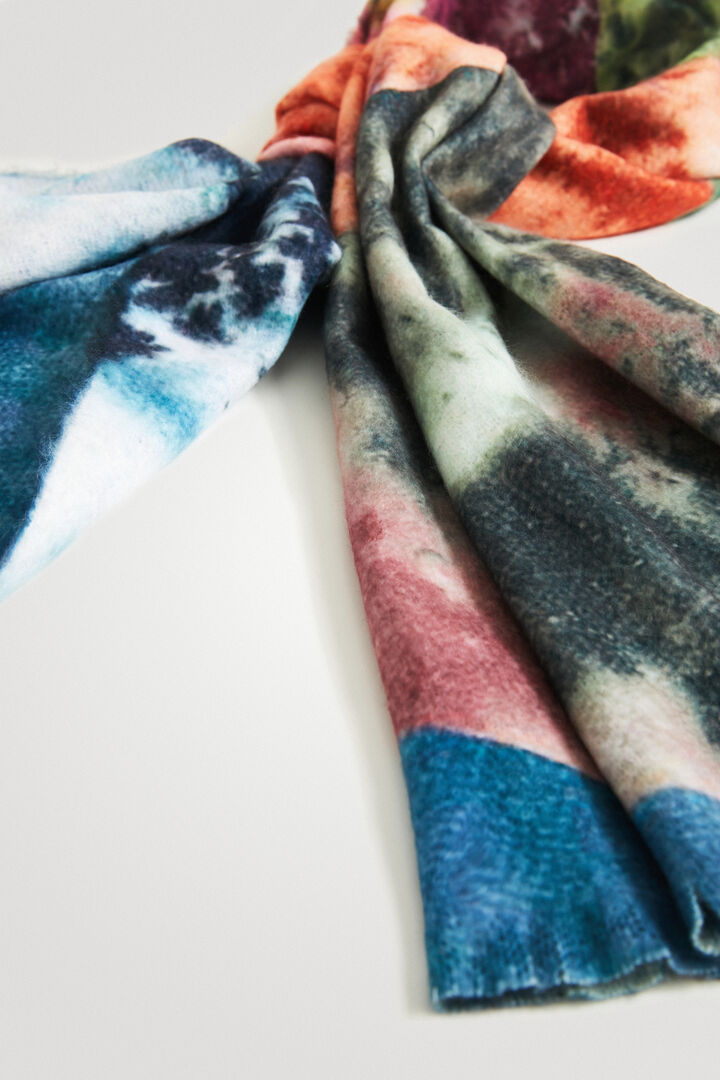 Long foulard frayed hem | Desigual