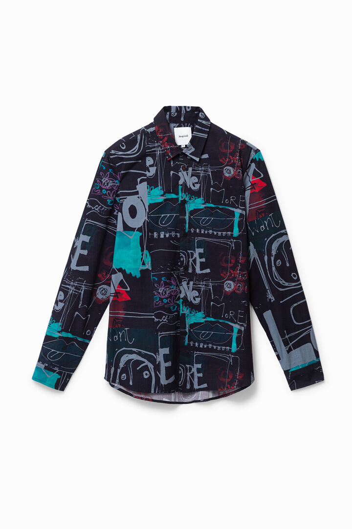 Camisa urbana estilo grafiti | Desigual