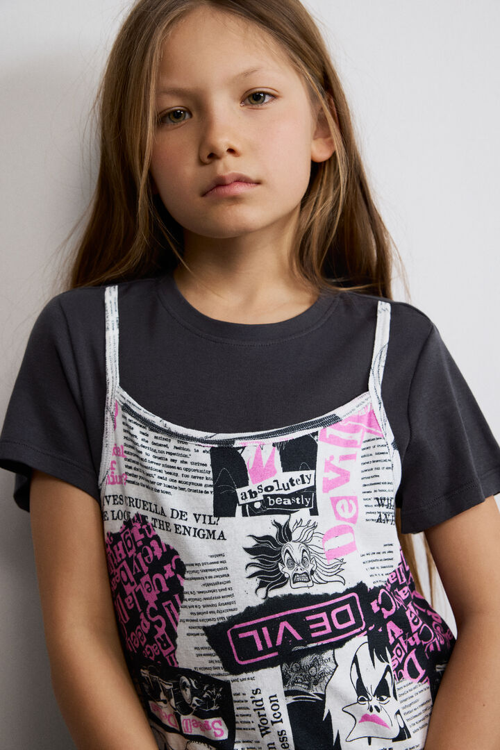 Cruella Disney&trade; ruffle T-shirt