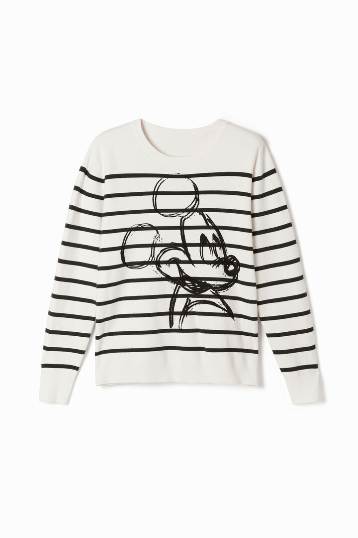 Striped Mickey Mouse pullover | Desigual