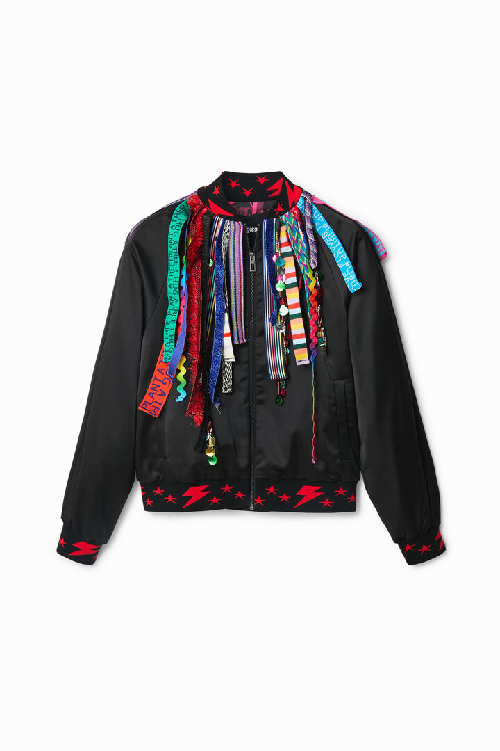 Chaqueta bomber cintas Johnson Hartig | Desigual