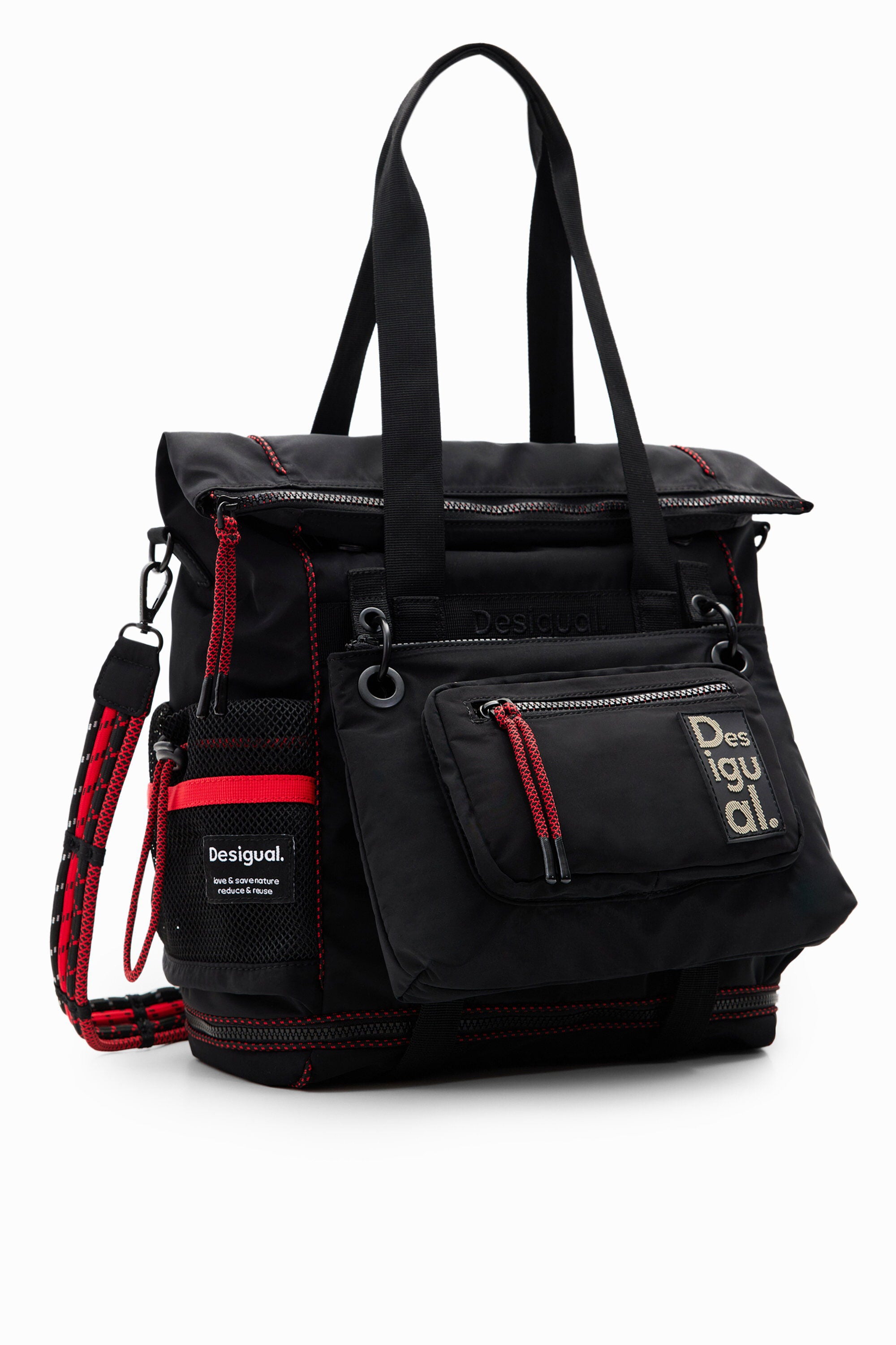 Women's XL multi-position backpack I Desigual.com