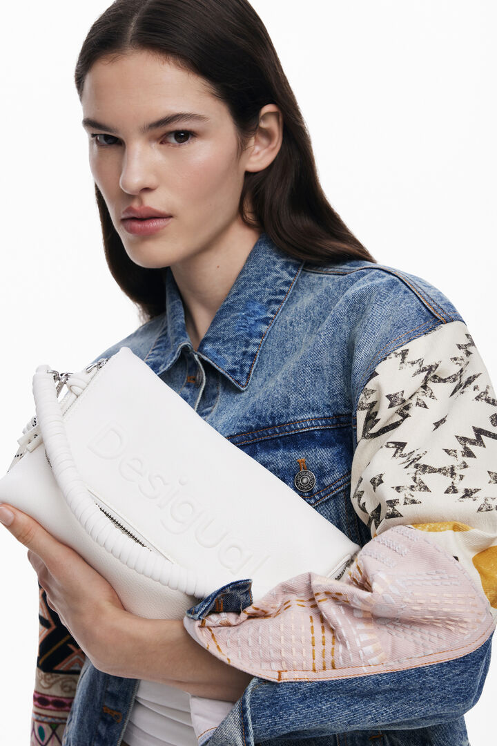3D logo crossbody bag | Desigual