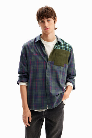 Plaid flannel shirt | Desigual