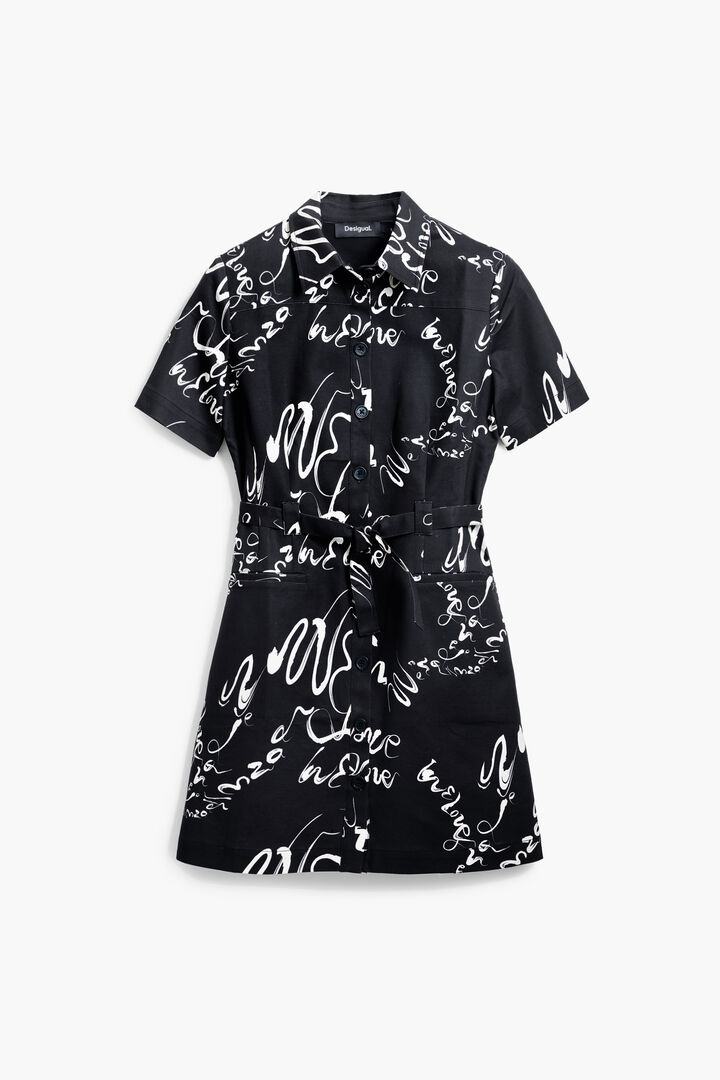Vestido corto estampado | Desigual