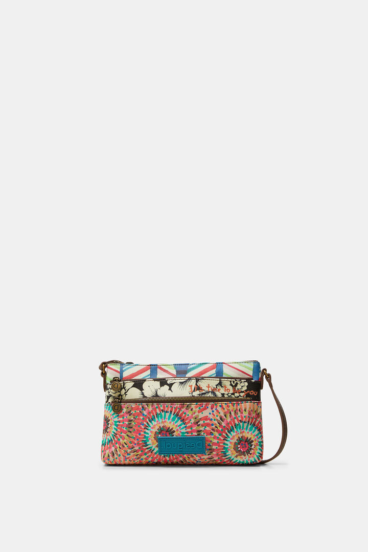 Bolso bandolera multiestampado | Desigual