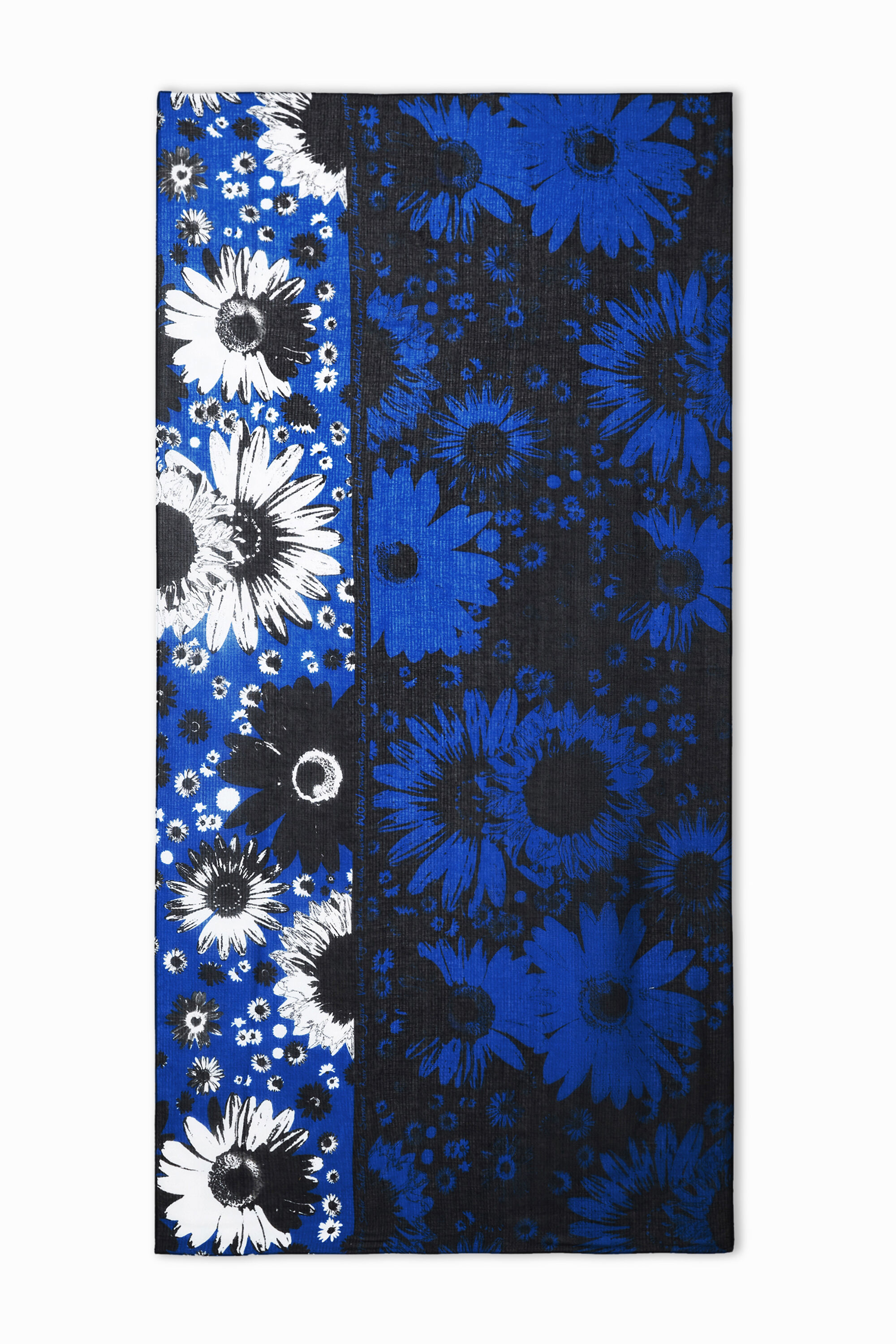 Square daisies foulard