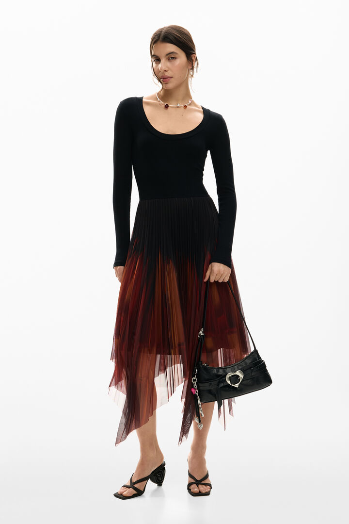 FITTED MIDI DRESS | Desigual