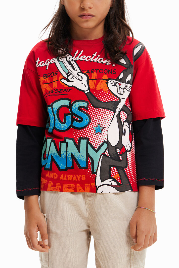 Bugs Bunny double-sleeve T-shirt | Desigual
