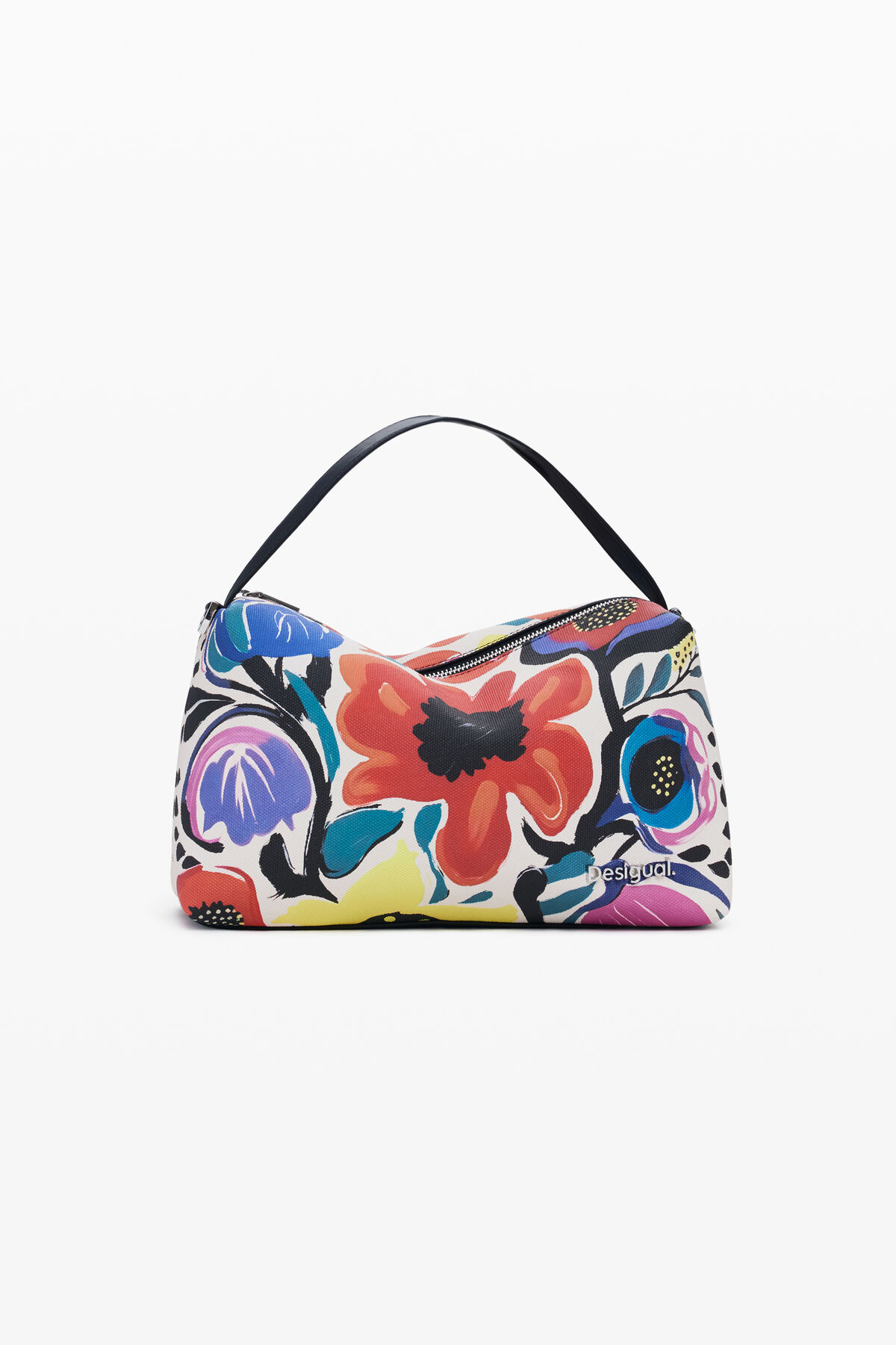 Black Labrador Shoulder Bag - Swirl