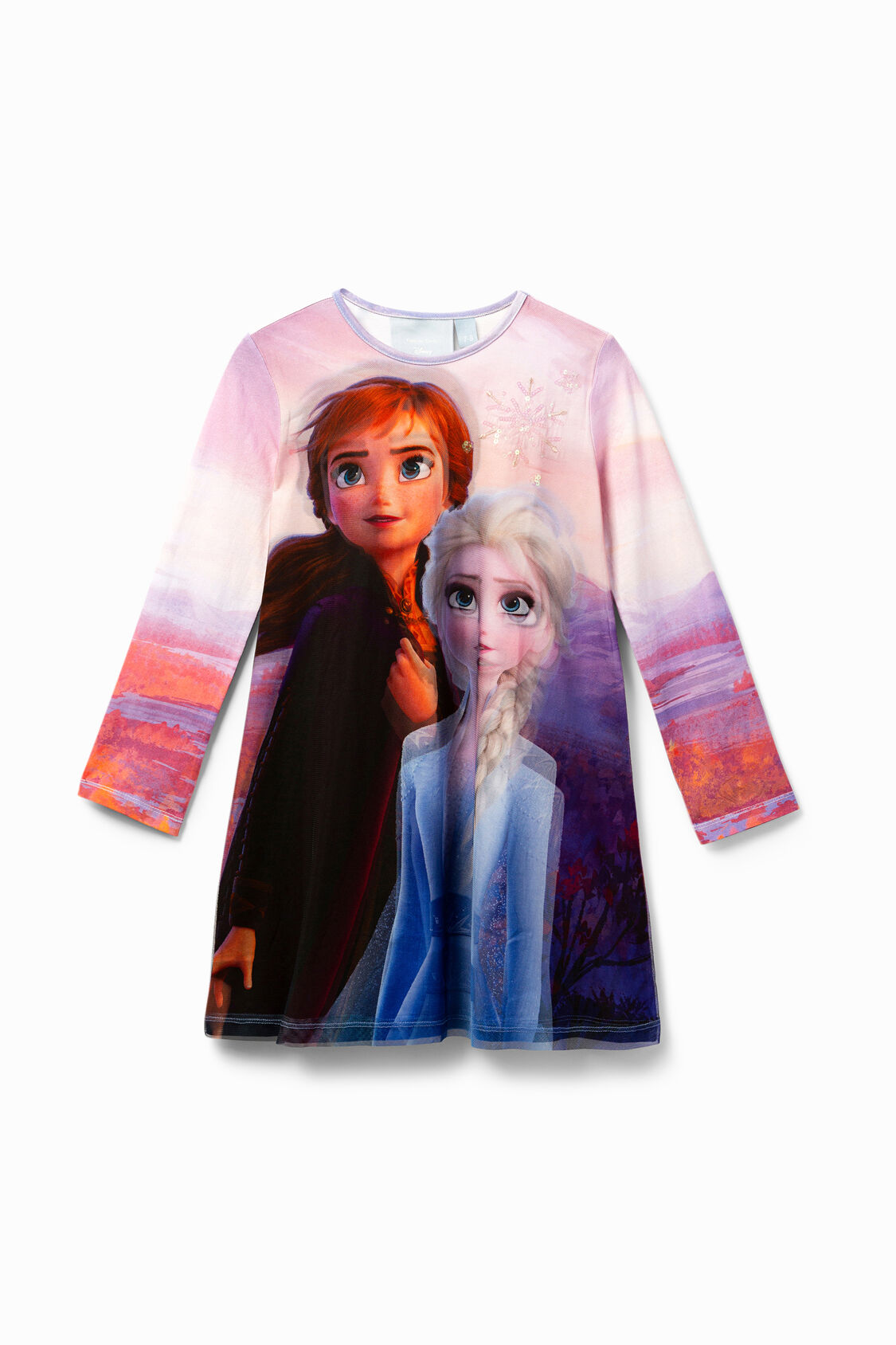 madre Pocos Currículum Vestido Frozen evasé