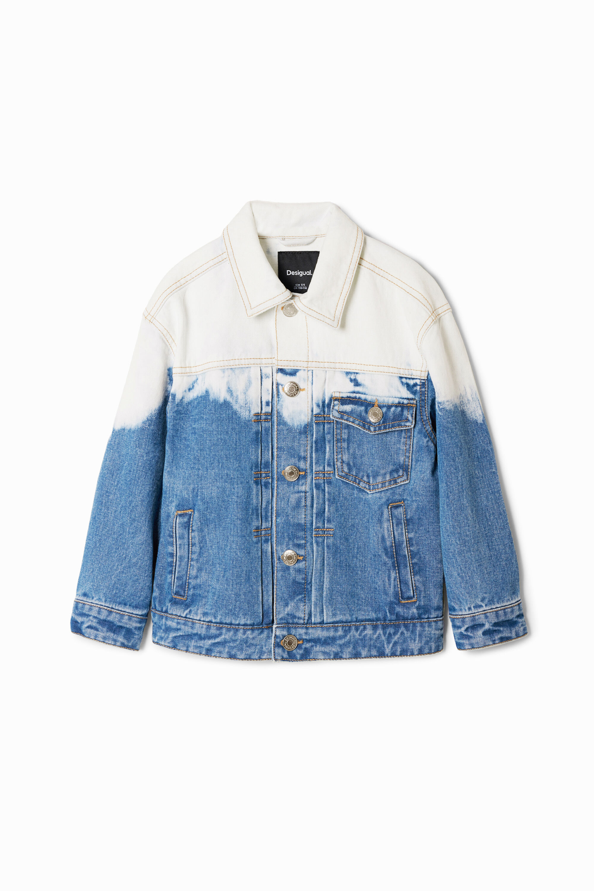 Faded denim 2025 trucker jacket