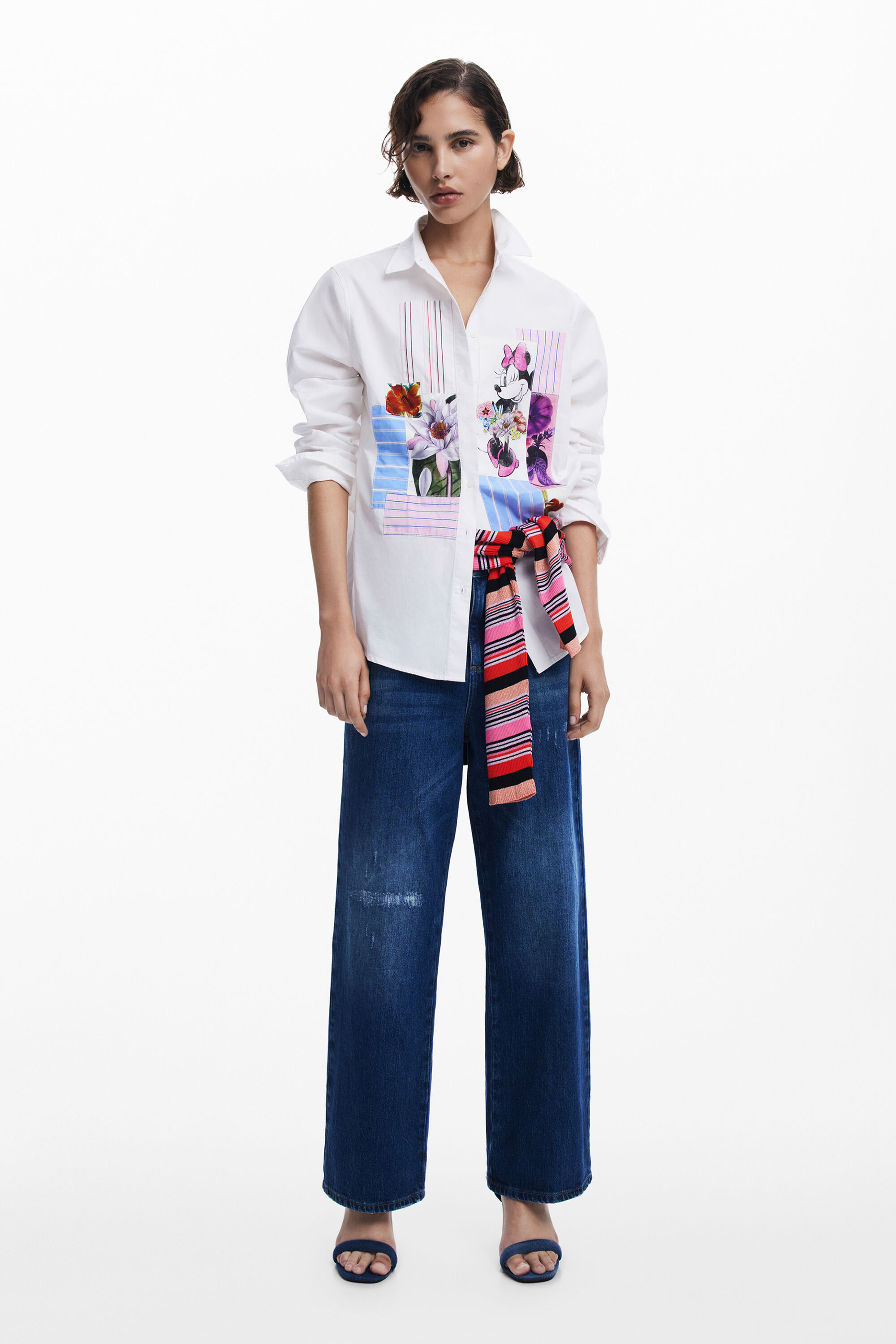 Minnie Mouse™ floral shirt Women's I Desigual.com
