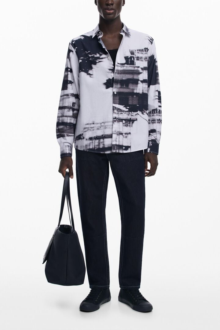 Urban print shirt | Desigual