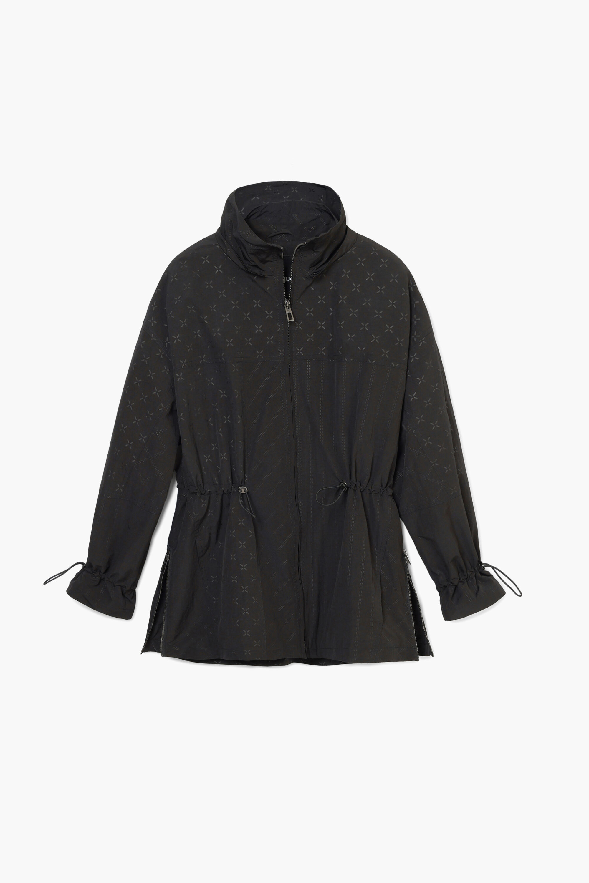Desigual Waterproof parka hood