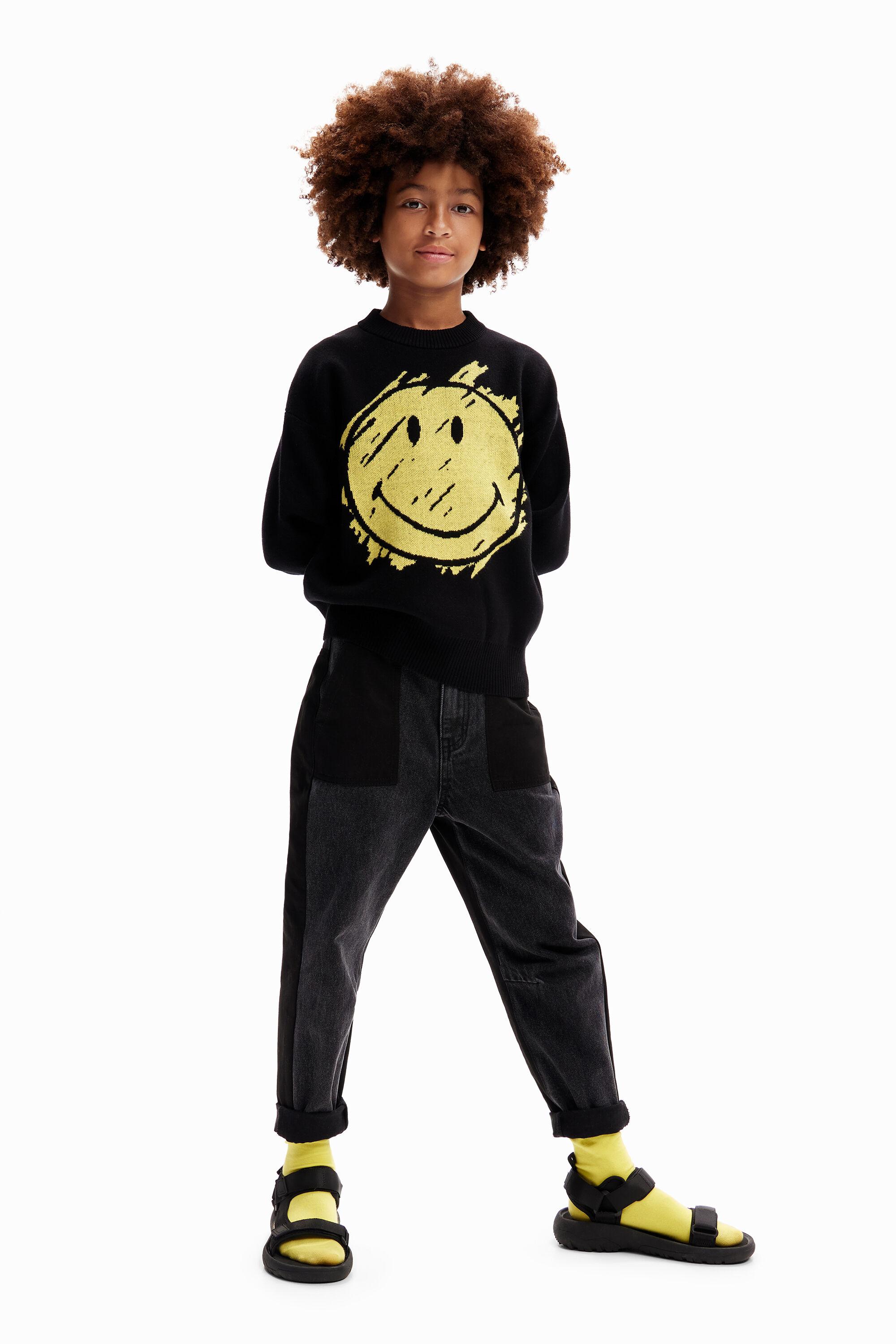 Jacquard Smiley® pullover