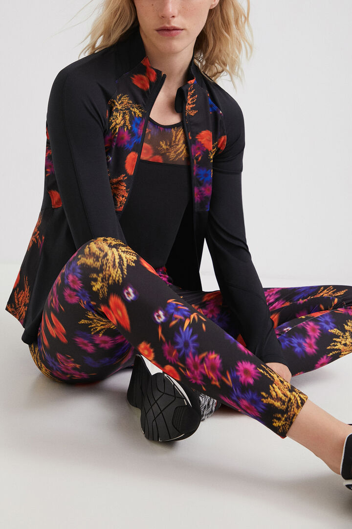 Photographic print leggings | Desigual