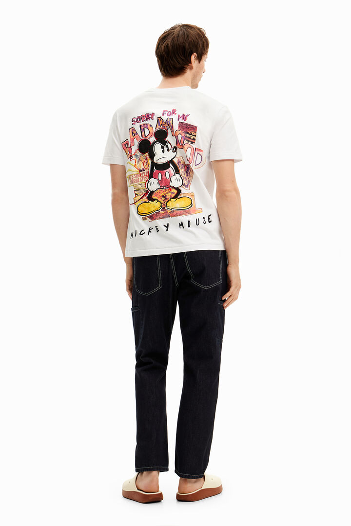 Camiseta de manga corta Mickey Mouse y frase | Desigual