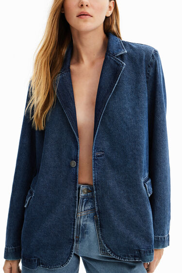 Blazer Circular Denim | Desigual