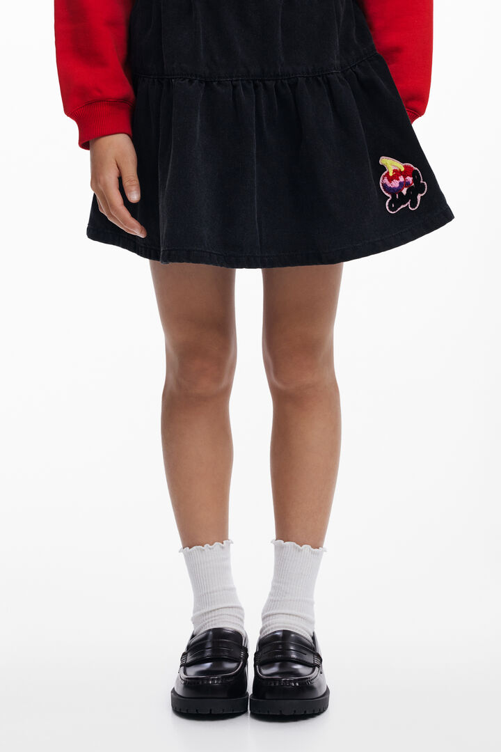 Cherry panel miniskirt | Desigual