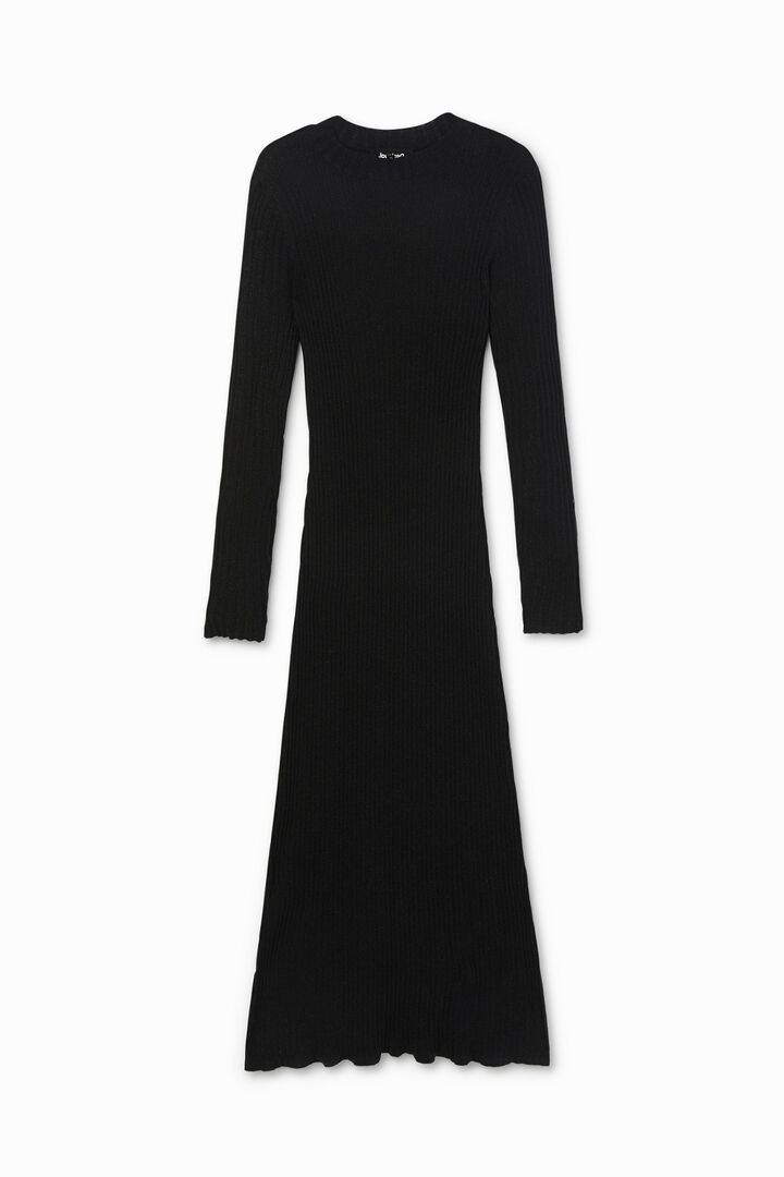 Slim ribbed midi-dress | Desigual