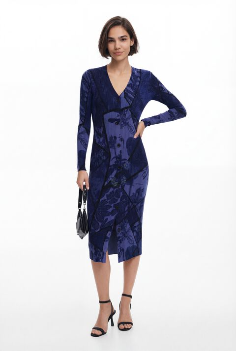FLORAL MIDI DRESS
