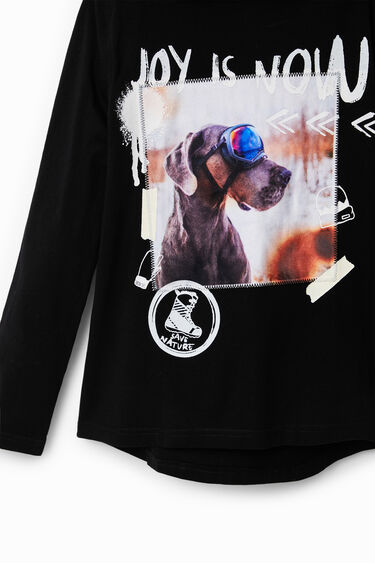 Hooded dog T-shirt | Desigual