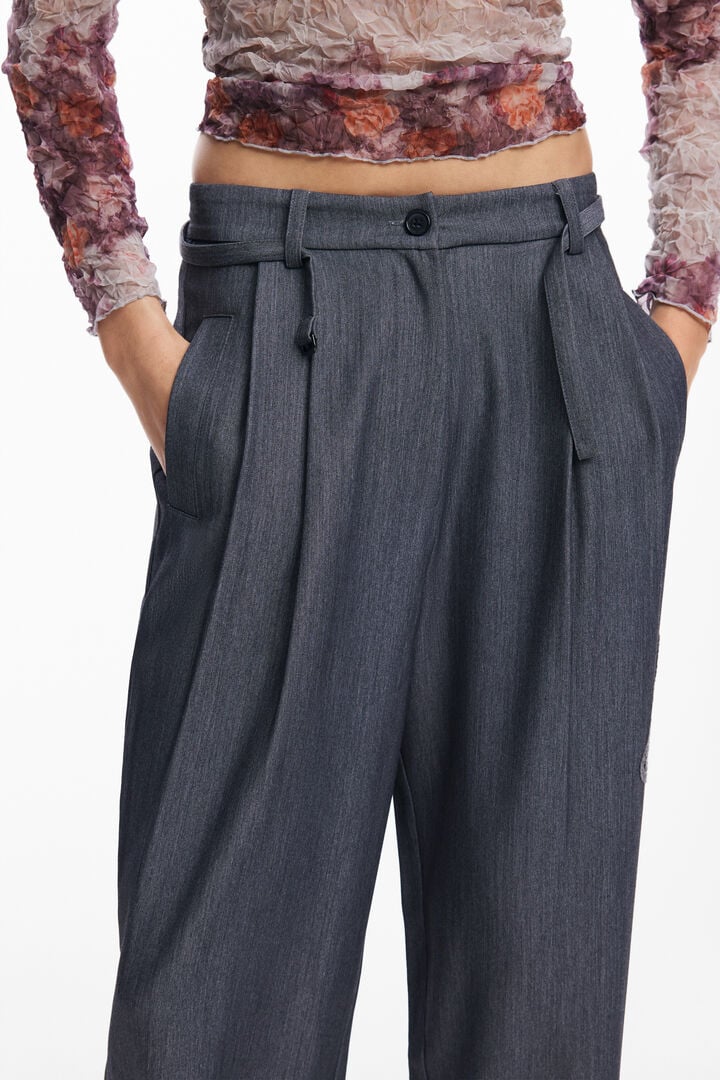 Pantalón largo recto | Desigual