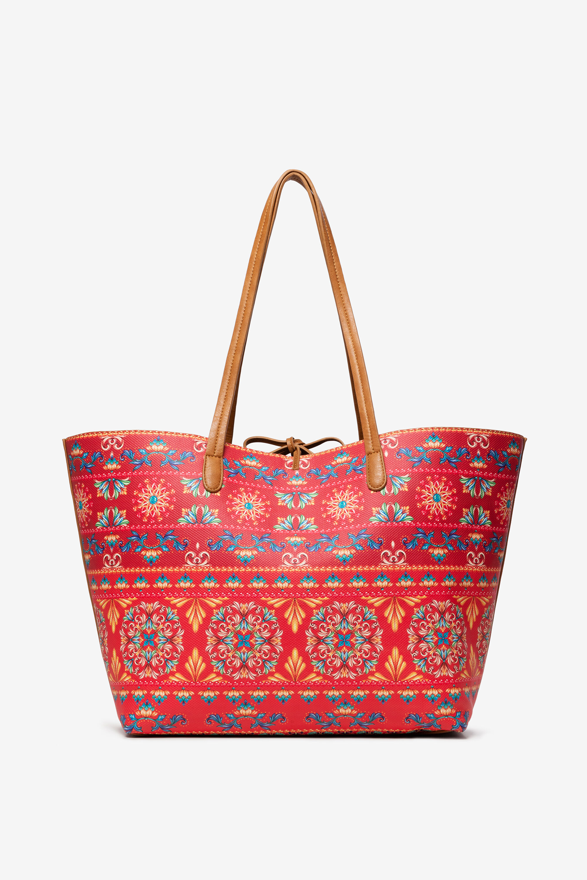 Reversible Bag with Bow Capri Maxi Desigual