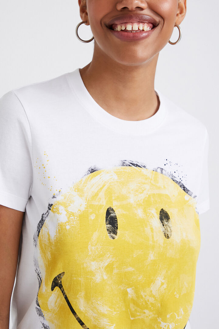Smiley mintás póló | Desigual