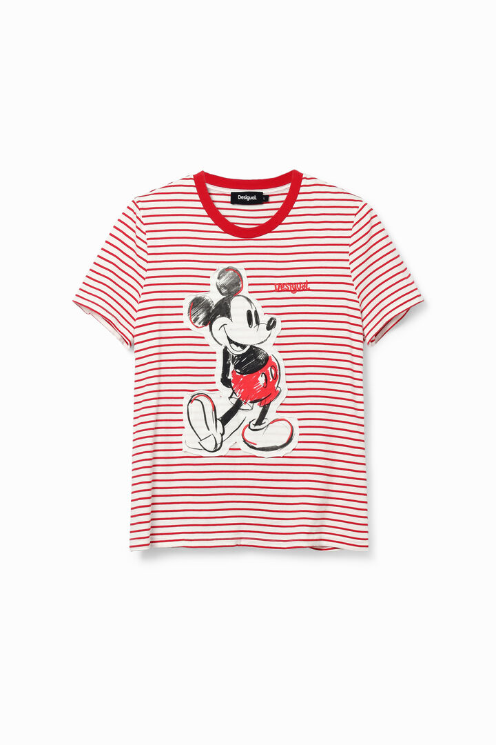 Striped Mickey Mouse T-shirt | Desigual