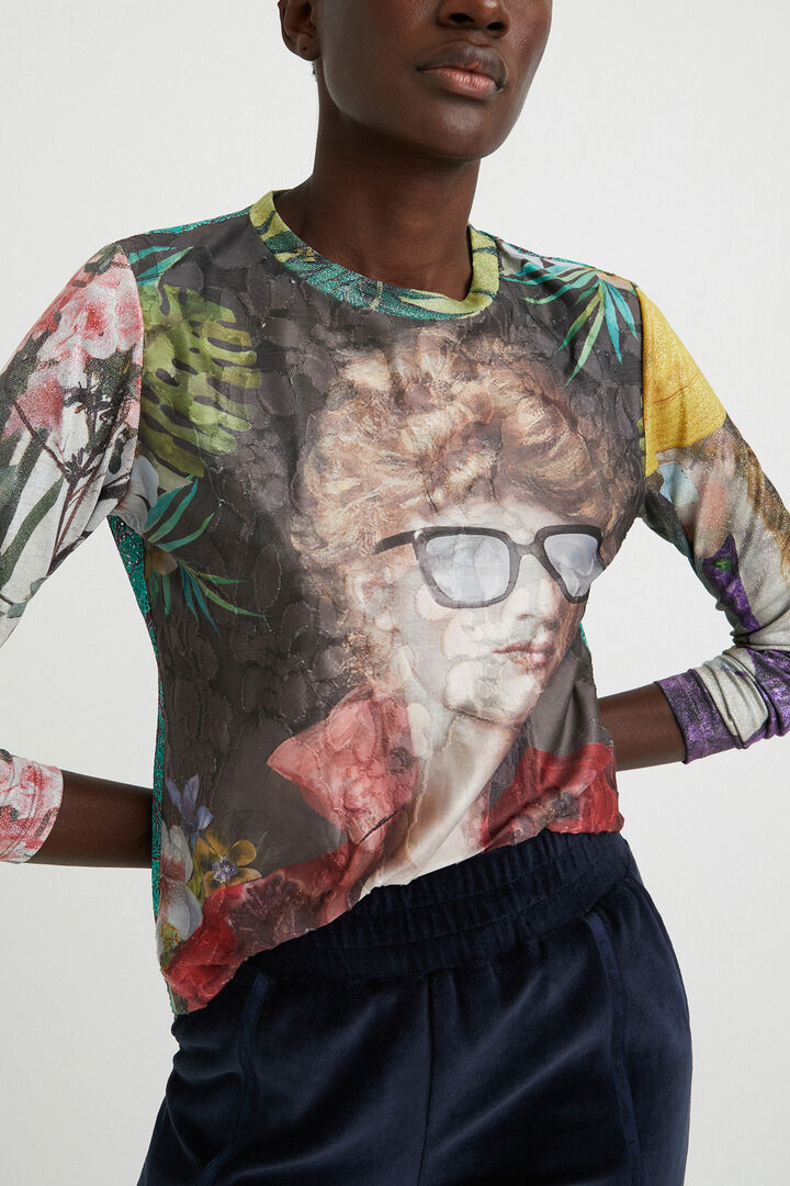 Woman artwork T-shirt | Desigual