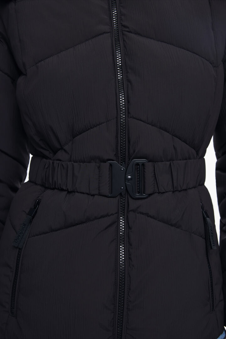 Gesteppte Jacke mit Gürtel | Desigual