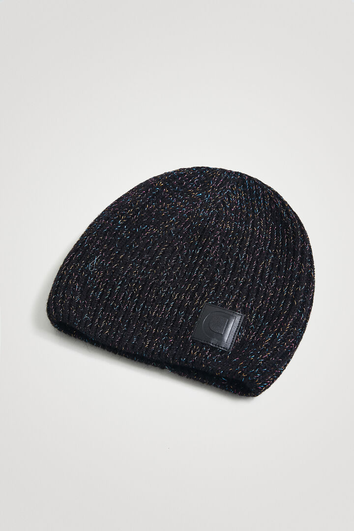 Gorro casquete de punto lúrex | Desigual