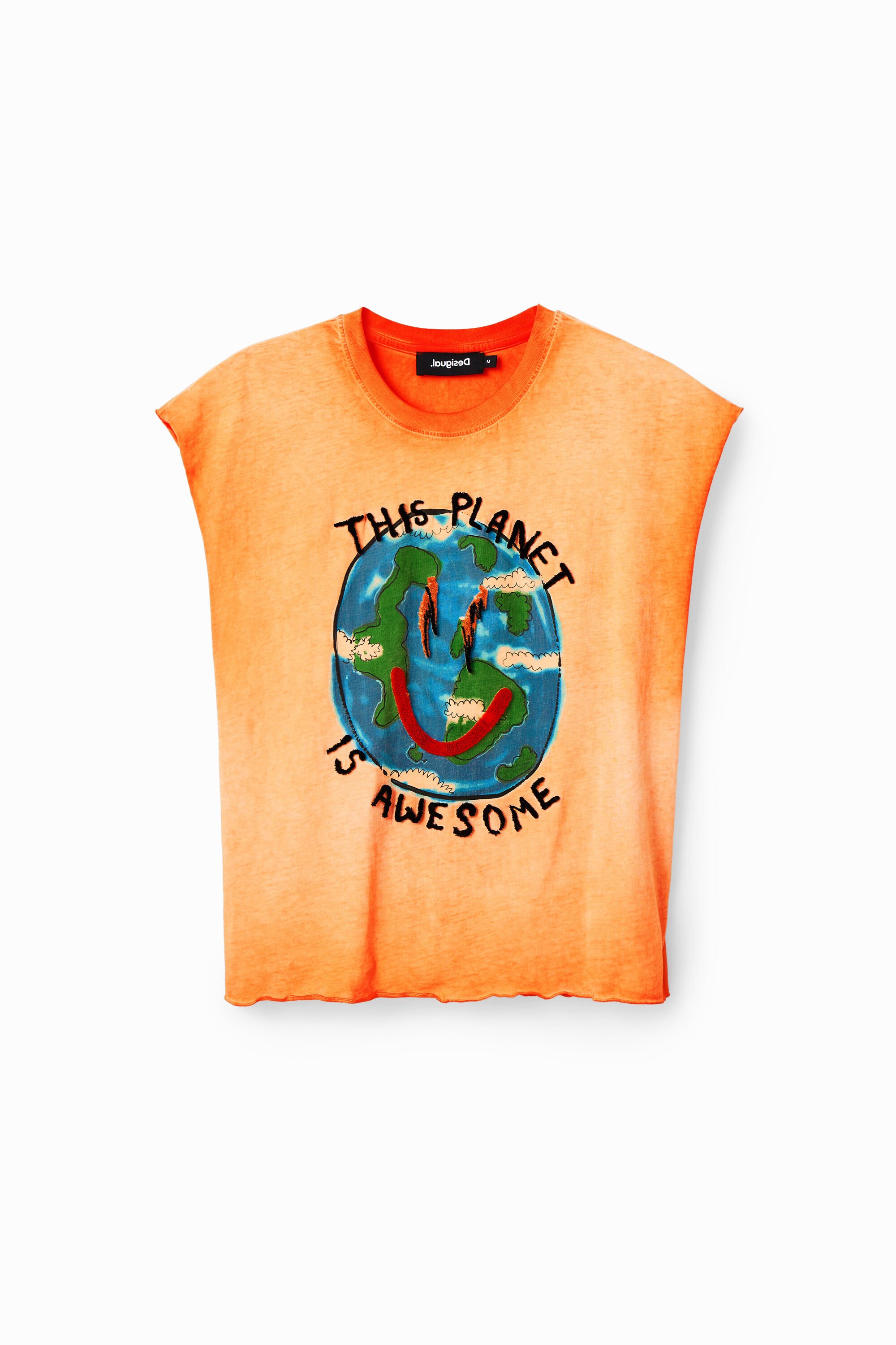 Shirt Waschung Planet