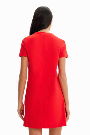 Arty face T-shirt dress | Desigual
