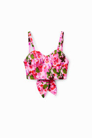 Top corto corsé M. Christian Lacroix | Desigual