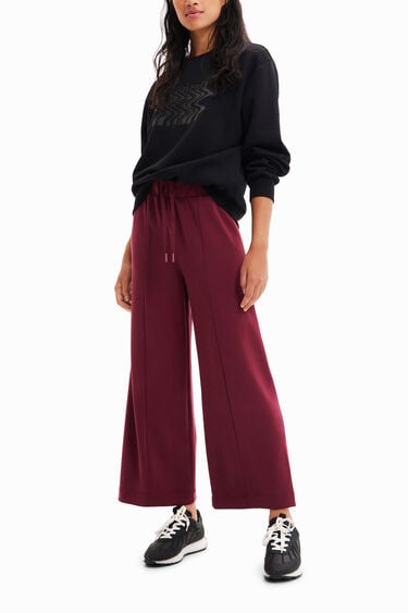 Soft-touch culotte trousers | Desigual