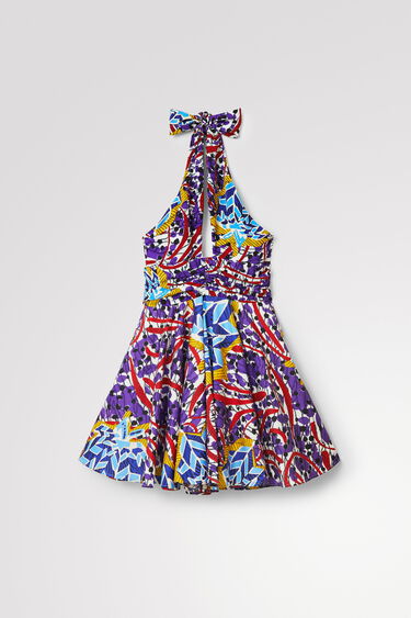 Stella Jean short bow dress | Desigual