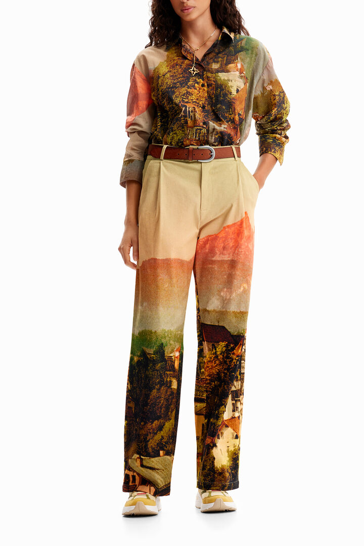 Chemise paysage M. Christian Lacroix | Desigual