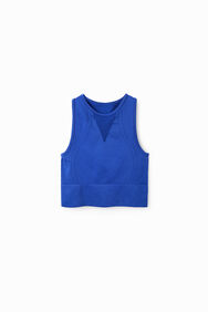 Krótki sportowy top | Desigual