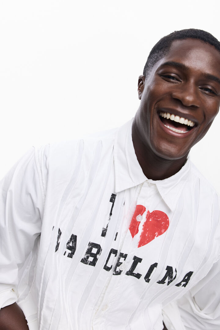 Camisa oversize Barcelona Botter | Desigual