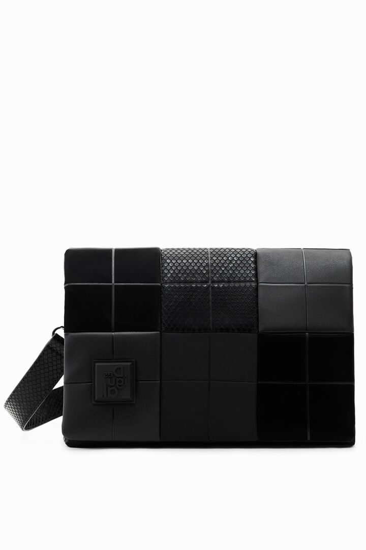 Midsize patchwork crossbody bag | Desigual
