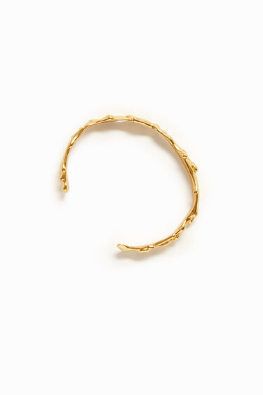 Zalio slender gold plated bracelet | Desigual