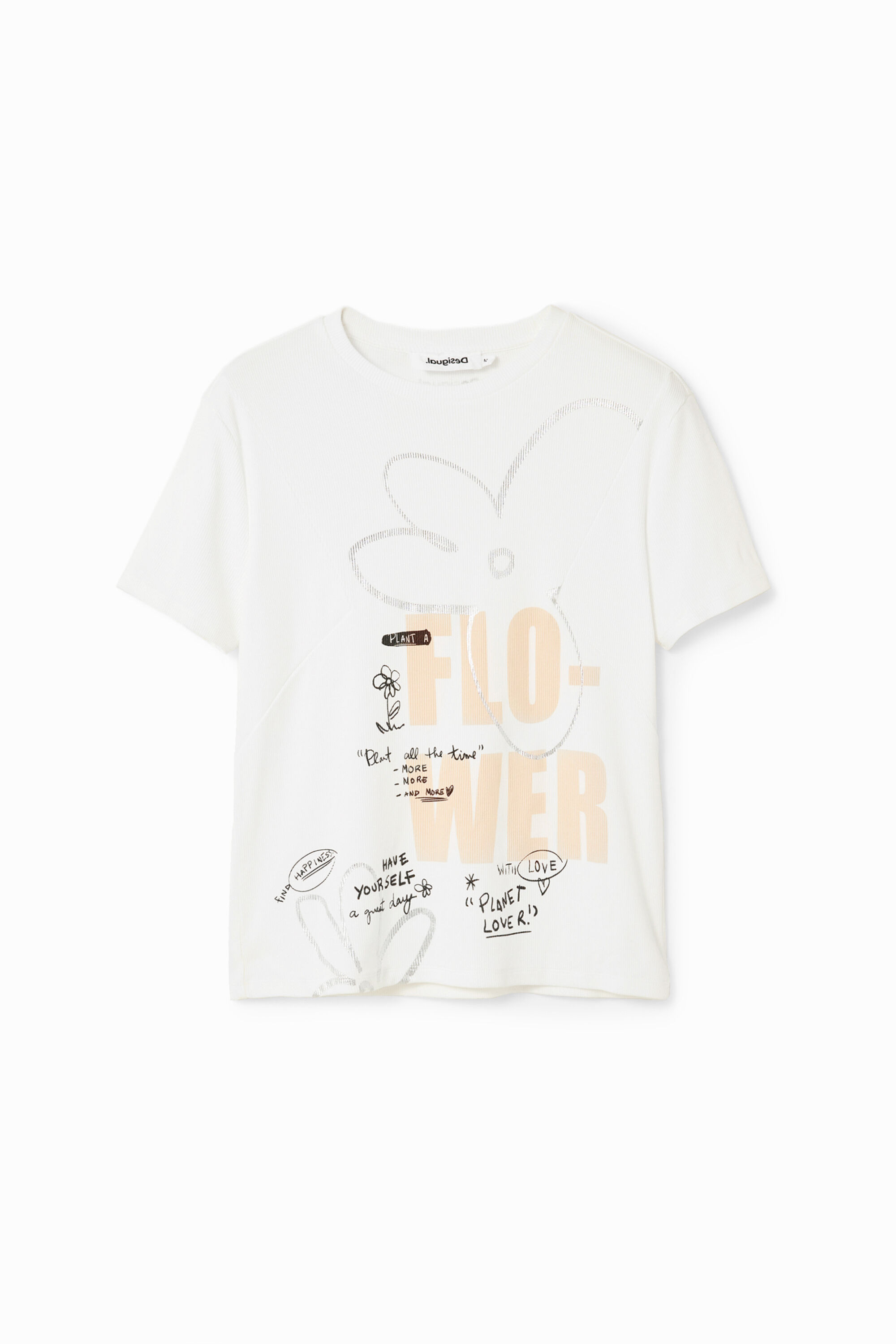 T-Shirt Blume Messages
